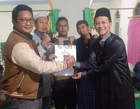 Pengukuhan Pengurus Karang Taruna Unit Teknis Wilayah RW 07